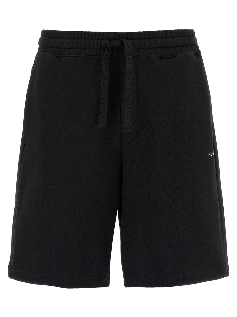 Hugo Dayono Bermuda E Short Nero-Uomo